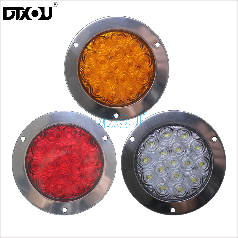 JY-2021 4 Inch Round LED Truck Tail Lamp