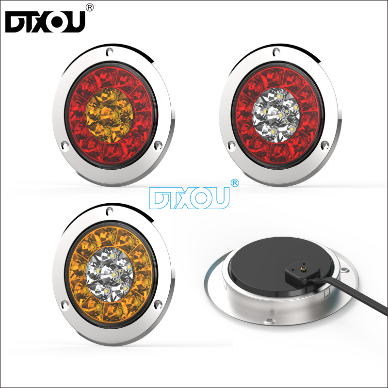 JY-2016 Dual Color Round Combination LED Tail Light