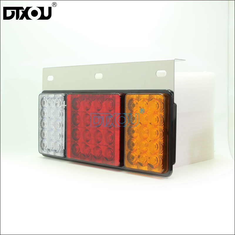 JY-2009A Isuzu 140-2 Truck LED Tail Light Assemblies With Steel Frame