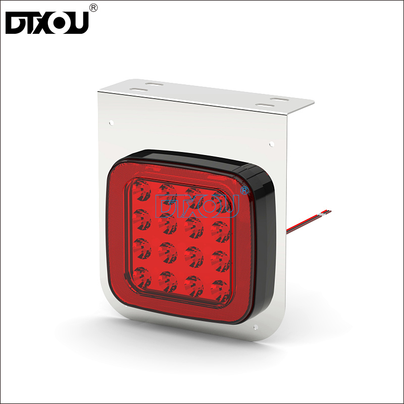 JY-2007-1 LED Tail Light With Bracket For Isuzu Hino Nissan Fuso Trucks